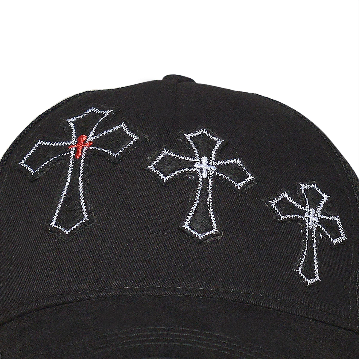 3 Cross Cap Schwarz - Image 3