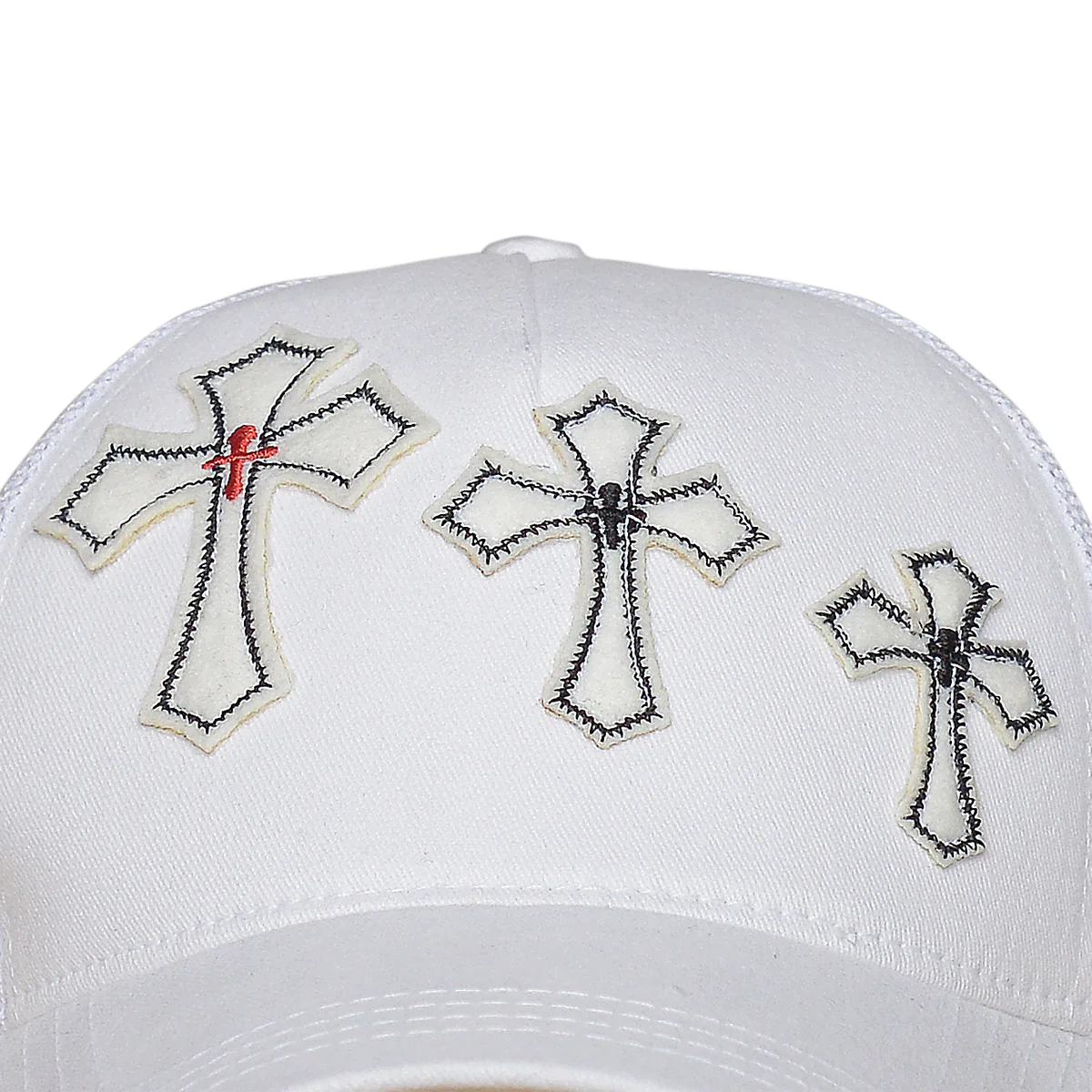 3 Cross Cap Weiß - Image 3