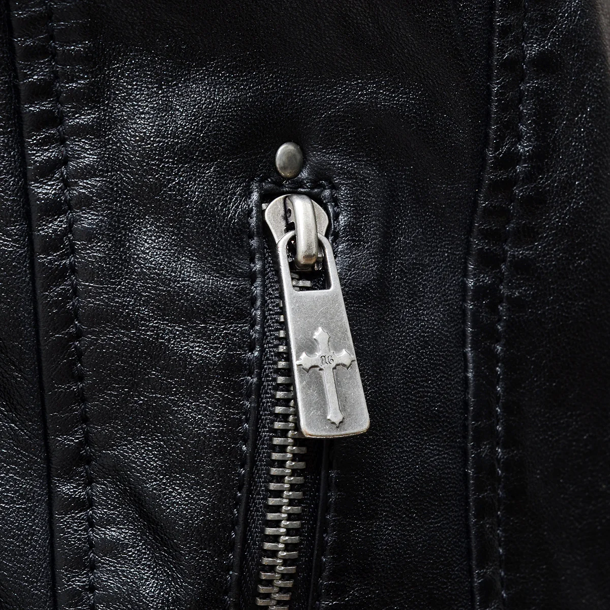 Dara Lederjacke Schwarz - Image 4