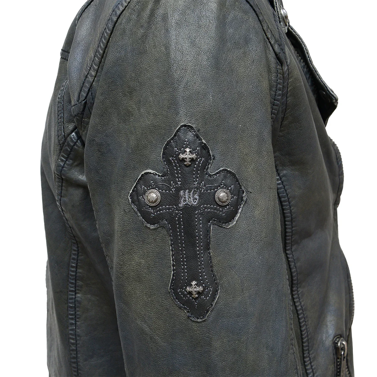 Fleming Lederjacke Braun - Image 6