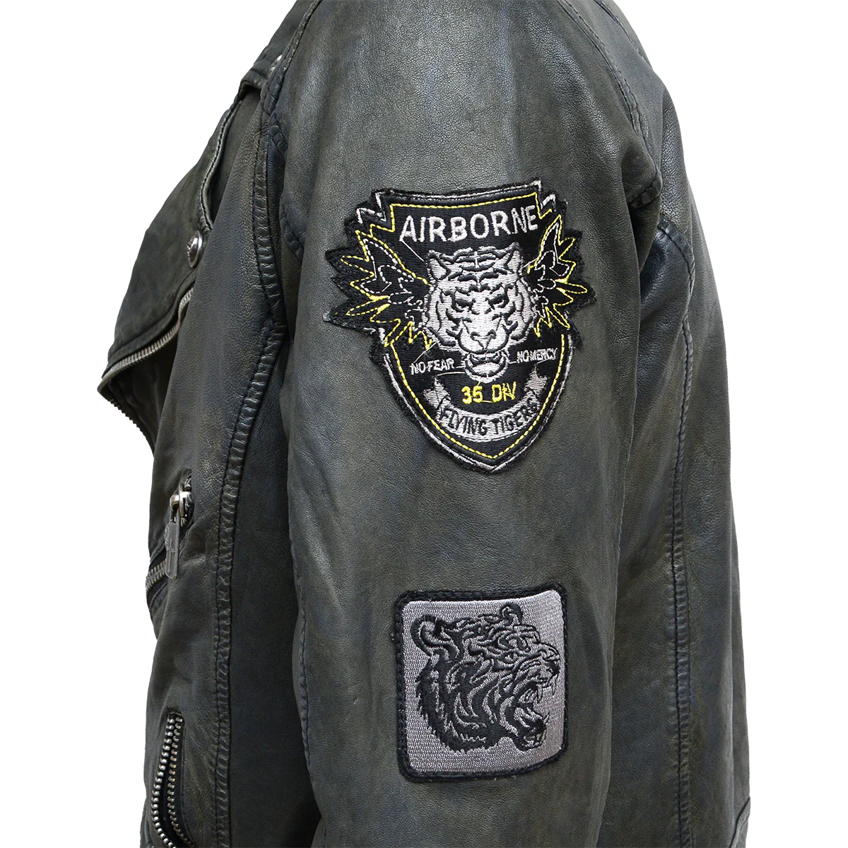 Fleming Lederjacke Braun - Image 7