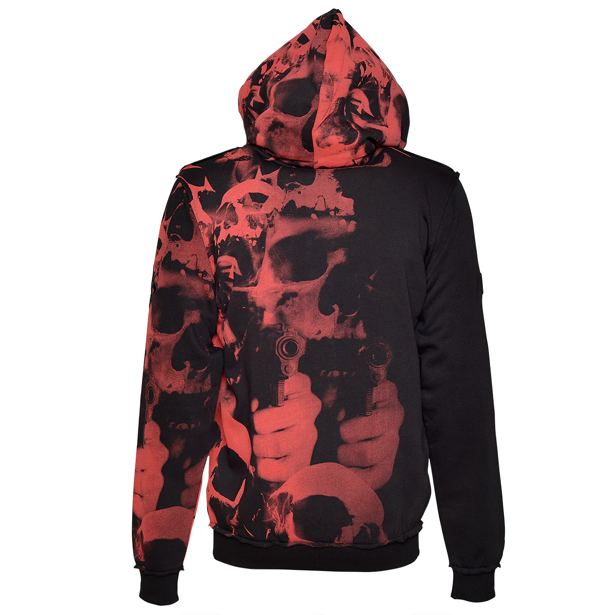 Red Skull Sweatjacke Schwarz - Image 3