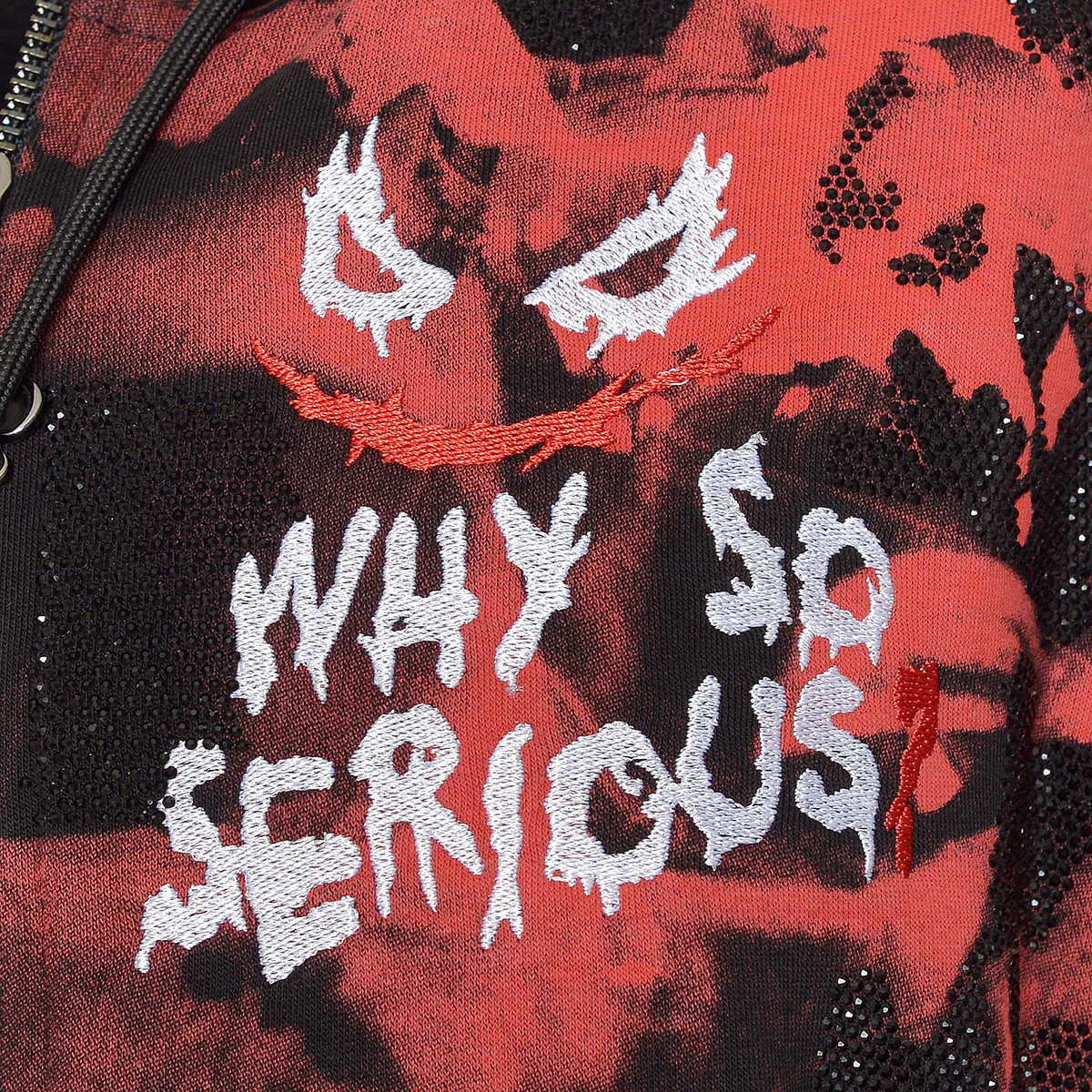 Red Skull Sweatjacke Schwarz - Image 8