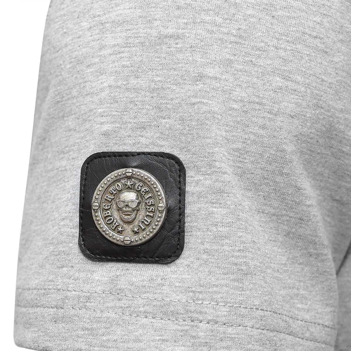 Evil Dog T-Shirt Grau Unisex - Image 5