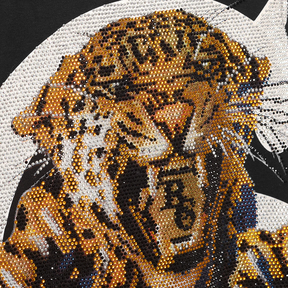 Tiger T-Shirt Schwarz Unisex - Image 3